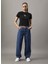 Siyah Kadın Normal Düz T-Shirt J20J223113BEH 1