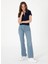 Lacivert Kadın Slim Fit T-Shirt Rıno 5