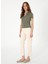 Haki Kadın Slim Fit T-Shirt Rıno 4
