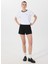 Beyaz Kadın Basic Nakışlı T-Shirt M5SL-TST1849 3