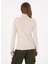 Bej Kadın Tam Balıkçı Slim Fit Düz Kazak E-Feva 5