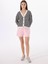 Pembe Kadın Standart Sweat Şort J4SL-SHT7017 1