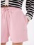 Pembe Kadın Standart Sweat Şort J4SL-SHT7017 3