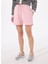 Pembe Kadın Standart Sweat Şort J4SL-SHT7017 4