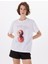 Beyaz Kadın Regular Fit T-Shirt 251K1A070732291001 1