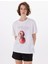 Beyaz Kadın Regular Fit T-Shirt 251K1A070732291001 3