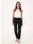 Siyah Kadın Mom Fit Denim Pantolon E-Mam Black 1