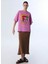 Eflatun Kadın Oversize T-Shirt TS1250070123 1
