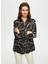 Siyah Kadın Gömlek Comfort Fit Tunik US25TNK001 4