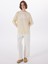 Ekru Kadın Bisiklet Oversize Kazak 50539782 2