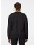 Siyah Kadın Yuvarlak Standart Baskılı Sweatshirt 77HAIE05 5