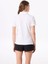 Beyaz Kadın Basic Polo T-Shirt Deep 5