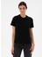 Siyah Kadın Standart T-Shirt Sımo 1