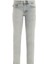 Yüksek Bel Düz Paça Standart Mavi Kadın Denim Pantolon 76PAB5S0 2