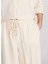 Ekru Kadın Regular Fit Pantolon W2510733104-MÜSLIN Geniş Paça Panto 4