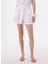 Beyaz Kadın Standart Şort Mrs Kyara Short 3