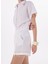 Beyaz Kadın Standart Şort Mrs Kyara Short 4