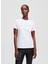 Beyaz Kadın Normal Baskılı T-Shirt A1W17076 1