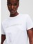 Beyaz Kadın Normal Baskılı T-Shirt A1W17076 2