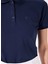 Lacivert Kadın Basic Polo T-Shirt Deep 4