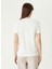 Ekru Kadın Regular Fit Troklu T-Shirt 1092328 6