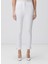 Kırık Beyaz Kadın Slim Fit Pantolon 1094267 2