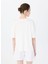Beyaz Kadın Oversized T-Shirt The Relax Tshırt 4010 5