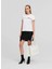 Beyaz Kadın Normal T-Shirt A1W17019 1