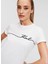 Beyaz Kadın Normal T-Shirt A1W17019 3