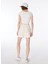 Açık Bej Kadın Lastikli Basic Sweat Şort F4SL-SHT0611 5