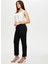 Siyah Kadın Slim Fit Pantolon US25PNT010 3