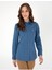 Açık Indigo Slim Fit Uzun Kollu Gömlek 1