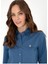 Açık Indigo Slim Fit Uzun Kollu Gömlek 2