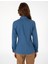 Açık Indigo Slim Fit Uzun Kollu Gömlek 5