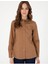 Camel Slim Fit Uzun Kollu Gömlek 3