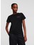 Siyah Kadın Normal T-Shirt A1W17019 2