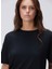 Siyah Kadın Regular Fit T-Shirt 1094577 2