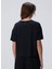 Siyah Kadın Regular Fit T-Shirt 1094577 5