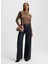 Düz Lacivert Kadın Denim Pantolon 246W1104 1