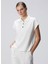 Ekru Kadın Polo Basic Sweatshirt 1094672 4