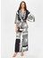 Siyah Kadın Ata Comfort Fit Kimono US25KMN003 2