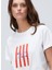Beyaz Kadın Regular Fit T-Shirt 1094716 2