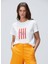 Beyaz Kadın Regular Fit T-Shirt 1094716 4