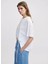 Ipekyol Beyaz Kadın Oversize T-Shirt IS1250070113 3