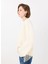 Ekru Kadın O Rahat Kazak Yasfrınga Ls O-Neck Knıt Pullover S 3