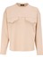 Açık Bej Kadın Bisiklet Yaka Rahat Sweatshirt F4WL-SWT0136 6