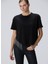 Siyah Kadın Basic T-Shirt 1094731 1