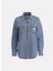 Mavi Kadın Normal Kalıp Desenli Gömlek Gj Regular L/s Denım - Eco Recy Co 5