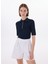 Lacivert Kadın Dar Kazak Vmpearl 2/4 Poloneck Pullover Prm 4