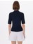 Lacivert Kadın Dar Kazak Vmpearl 2/4 Poloneck Pullover Prm 5
